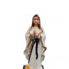 Imagem N Sra Lourdes 10 Cm Resina Mod1