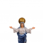 Imagem N Sra Medianeira 12 Cm Resina Mod5