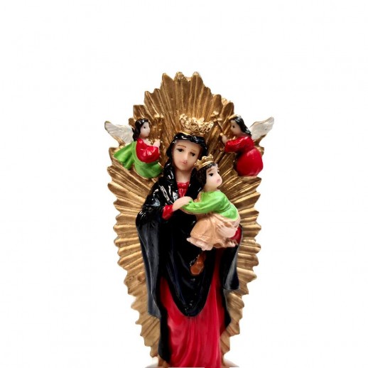 Imagem N Sra Perpétuo Socorro 12 Cm Resina Mod3
