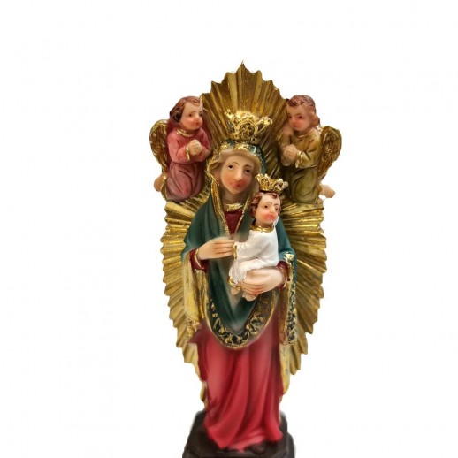 Imagem N Sra Perpétuo Socorro 12 Cm Resina Mod5