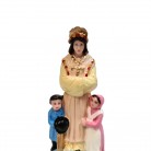 Imagem N Sra Salete 12 Cm Resina Mod3