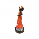 Imagem Orixá Egunitá 16 Cm Resina Mod3