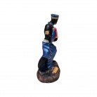 Imagem Orixá Ogum 10 Cm Resina Mod3