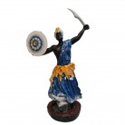 Imagem Orixá Ogum 30 Cm Resina Mod3