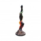 Imagem Orixá Oxumaré 15 Cm Resina Mod3