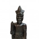 Imagem Orixá Xangô 30 Cm Yorubá Mod1