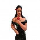 Imagem Pomba Gira Dama da Noite 30 Cm Preta Mod2