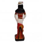 Imagem Pomba Gira Maria Malandra 20 Cm Calça Branca Mod2