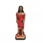 Imagem Pomba Gira Maria Mulambo 20 Cm Mod1 Vermelha