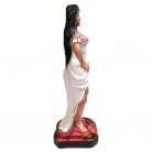 Imagem Pomba Gira Maria Mulambo 40 Cm Branca Mod3
