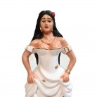 Imagem Pomba Gira Maria Mulambo 40 Cm Branca Mod3