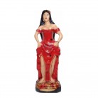 Imagem Pomba Gira Maria Mulambo 40 Cm Vermelha Mod3