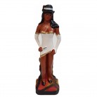Imagem Pomba Gira Maria Navalha 20 Cm Saia Branca Mod2