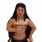 Imagem Pomba Gira Maria Quitéria da Calunga 40 cm Mod3