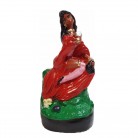 Imagem Pomba Gira Menina Sentada 20 Cm Mod2