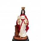 Imagem Santa Bárbara 07 Cm Resina Mod3