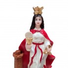 Imagem Santa Bárbara 15 Cm Resina Mod3