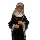 Imagem Santa Rita de Cássia 13 Cm Resina Mod2