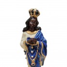 Imagem Santa Sara 16 Cm Resina Mod2 Pele Negra