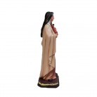 Imagem Santa Terezinha 20 Cm Com Auréola Resina Mod5