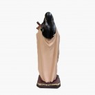 Imagem Santa Terezinha 20 Cm Com Auréola Resina Mod5