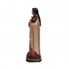Imagem Santa Terezinha 20 Cm Com Auréola Resina Mod5