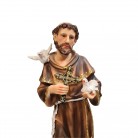 Imagem São Francisco Assis 40 Cm Resina Mod5