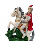 Imagem São Jorge 20 Cm Resina Mod3