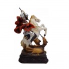 Imagem São Jorge 22 Cm Resina Mod5