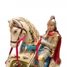 Imagem São Jorge 40 Cm Barroco Mod1