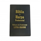 Livro Bíblia e Harpa Pentecostal Edição de Promessas Letra Grande - Ed. King's Cross
