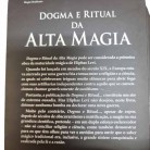 Livro Dogma e Ritual da Alta Magia - Ed. Madras :D