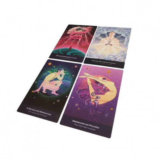 Livro O Oráculo do Corpo Sutil Ed. Pensamento - 52 Cartas