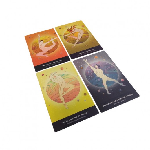 Livro O Oráculo do Corpo Sutil Ed. Pensamento - 52 Cartas