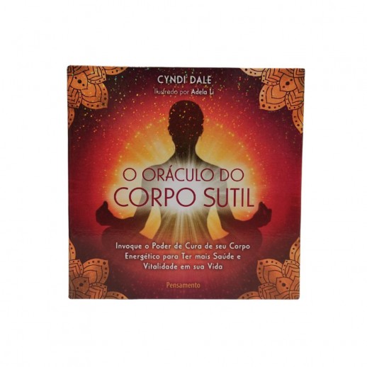 Livro O Oráculo do Corpo Sutil Ed. Pensamento - 52 Cartas