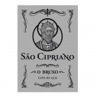 Livro São Cipriano O Bruxo Capa de Aço - Ed. Pallas