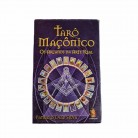 Livro Tarô Maçônico Os Arcanos da Arte Real Ed. Madras - 78 Cartas