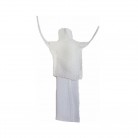 Boneco Pano Branco 13 Cm Braço e Perna Solto