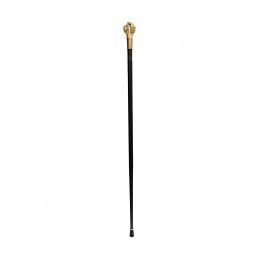 Bengala Coroa com Punhal Luxo Dourado