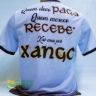 Camiseta Orixá Xangô Raglan Kaô Meu Pai Pq