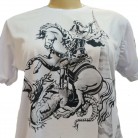 Camiseta São Jorge Preta e Branca G3