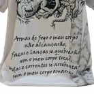 Camiseta São Jorge Preta e Branca G4