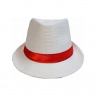 Chapéu Importado Telinha Branca e Vermelha
