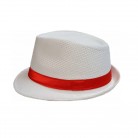Chapéu Importado Telinha Branca e Vermelha