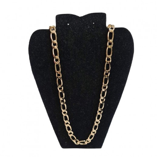 Colar Corrente Ouro 35 Cm 1x1 Grossa