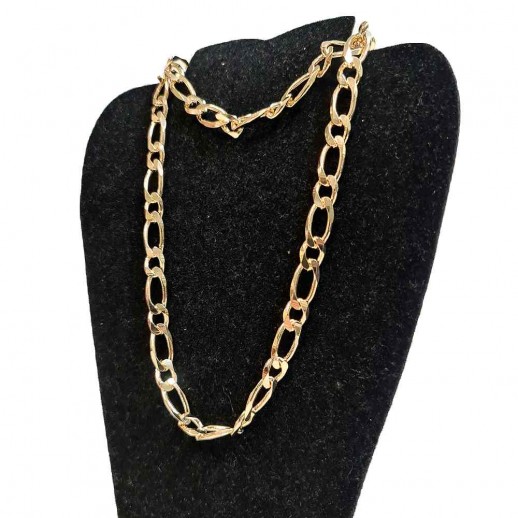 Colar Corrente Ouro 35 Cm 1x1 Grossa