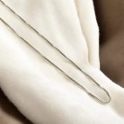 Colar Corrente Prata 45 Cm