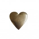 Ferramenta Coração 05 Cm Dourado Corações