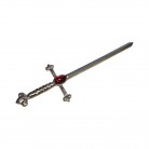 Ferramenta Espada 16 Cm Com Pedra Vermelha Mod32