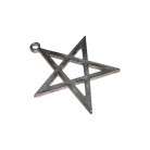 Ferramenta Estrela 5 Pontas 05 Cm Prateada Mod32